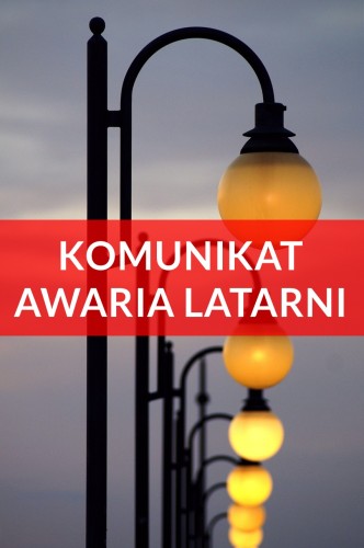 Awaria latarni - komunikat